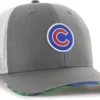 Hurley X '47 Men's Chicago Cubs Dark Gray Paradise MVP Adjustable Hat For Men -Deals The Tropi Trend Store unnamed file 1451