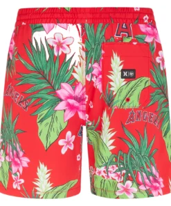Hurley X '47 Men's Los Angeles Angels Red 17" Cannonball Board Shorts For Men -Deals The Tropi Trend Store unnamed file 1459