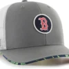 Hurley X '47 Men's Boston Red Sox Dark Gray Paradise MVP Adjustable Hat For Men 1 Hurley X '47 Men's Boston Red Sox Dark Gray Paradise MVP Adjustable Hat For Men -Deals The Tropi Trend Store unnamed file 1462