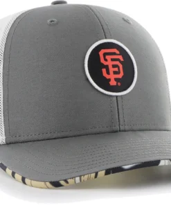 Hurley X '47 Men's San Francisco Giants Dark Gray Paradise MVP Adjustable Hat For Men