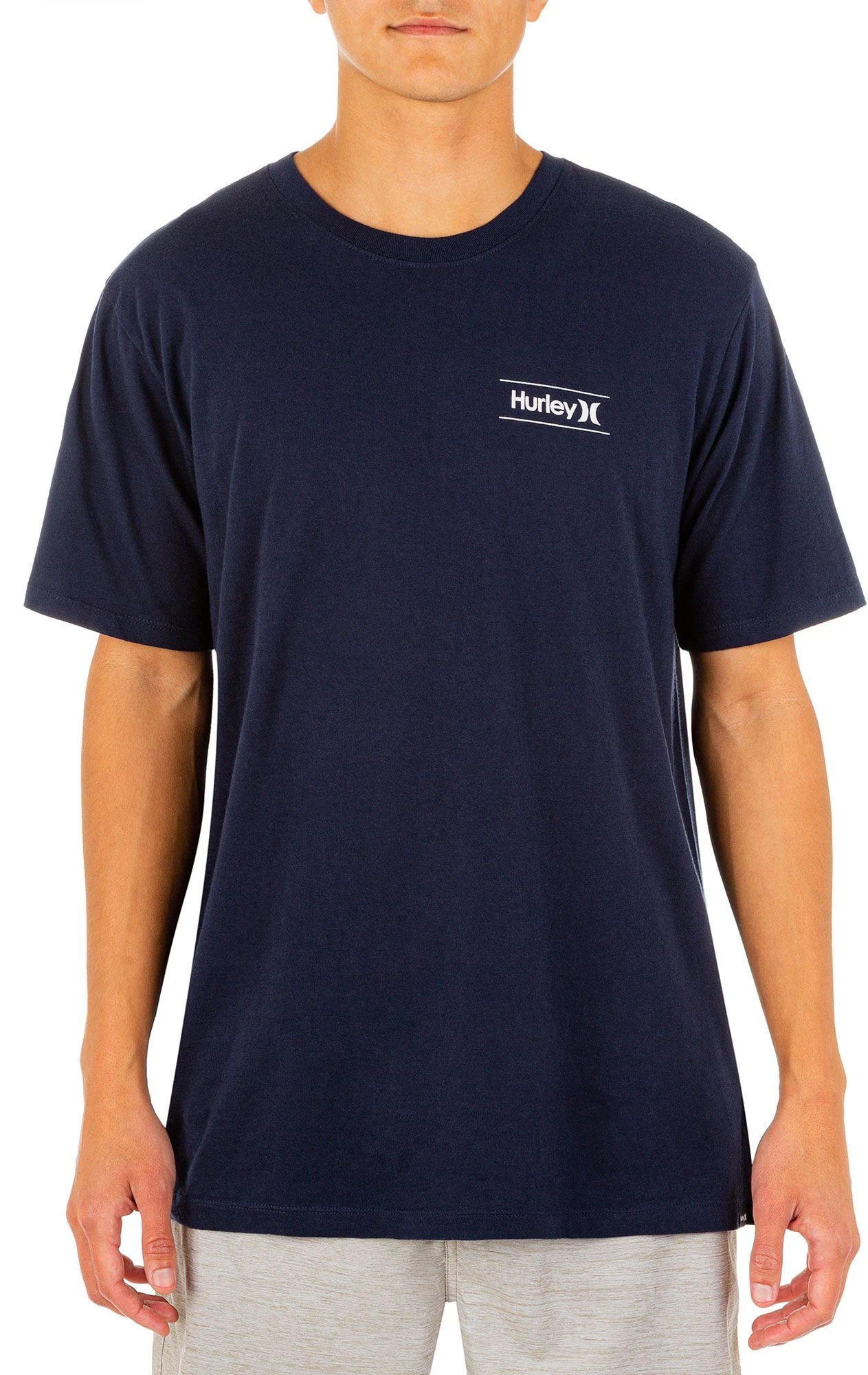 Hurley Everyday Washed American OAO Slashed T-Shirt For Men University Red Heather 4 Hurley Everyday Washed American OAO Slashed T-Shirt For Men University Red Heather - Image 2