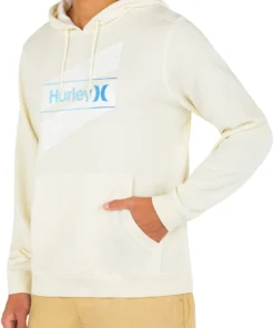 Hurley Men's One And Only Slashed Summer Pullover Sweatshirt For Men Coconut Milk -Deals The Tropi Trend Store unnamed file 149