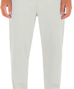 Hurley Men's Outsider Heat Fleece Jogger For Men Light Bone