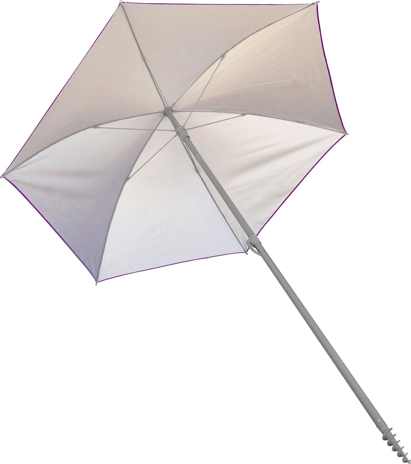 Hurley 7' Beach Umbrella For Unisex Bombay Stripe/sherbet 4 Hurley 7' Beach Umbrella For Unisex Bombay Stripe/sherbet - Image 3