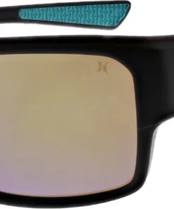 Hurley Session Sunglasses For Men Shiny Black