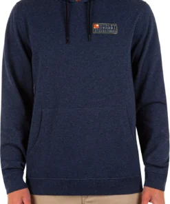Hurley Men's Peeler Summer Pullover Hoodie For Men Obsidian Heather