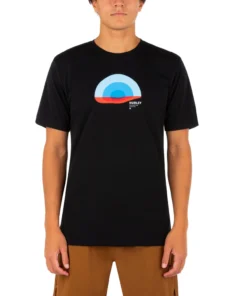 Hurley Men's Explore Melted T-Shirt For Men Black