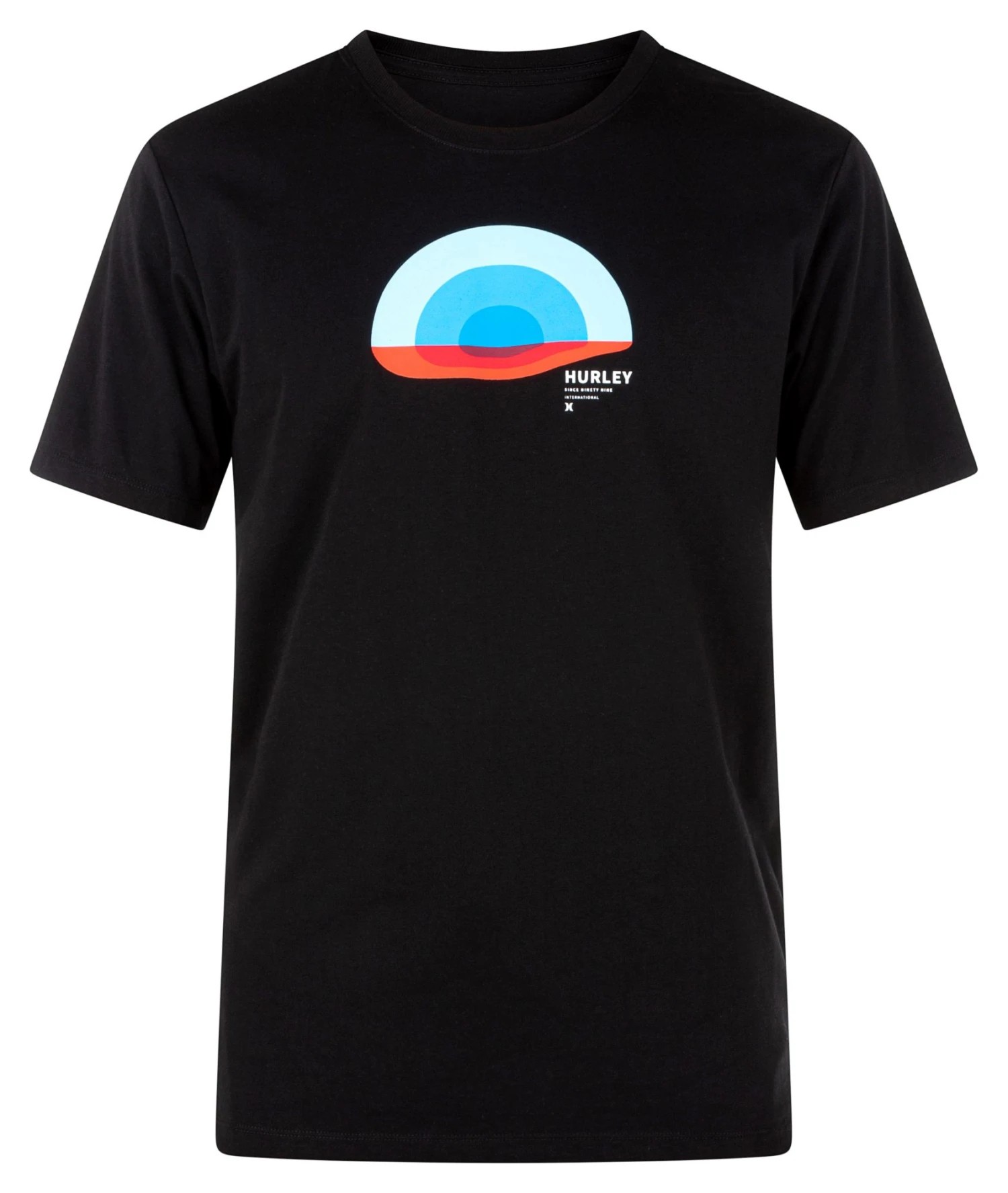 Hurley Men's Explore Melted T-Shirt For Men Black 4 Hurley Men's Explore Melted T-Shirt For Men Black - Image 3