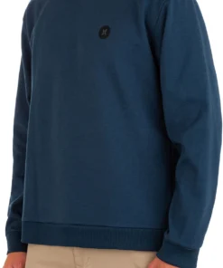 Hurley Men's Capetown Heat Crew Sweatshirt For Men Armory Navy -Deals The Tropi Trend Store unnamed file 32