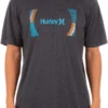 Hurley Men's Concrete Short Sleeve T-Shirt For Men Black Heather -Deals The Tropi Trend Store unnamed file 340
