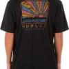 Hurley Men's Sunburst Graphic T-Shirt For Men Black -Deals The Tropi Trend Store unnamed file 342