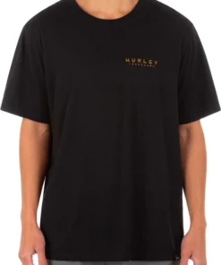 Hurley Men's Sunburst Graphic T-Shirt For Men Black -Deals The Tropi Trend Store unnamed file 344