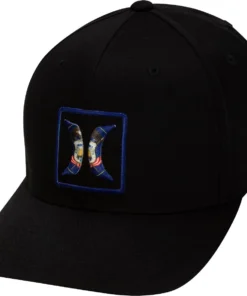 Hurley Men's Utah Flex Hat For Men Black