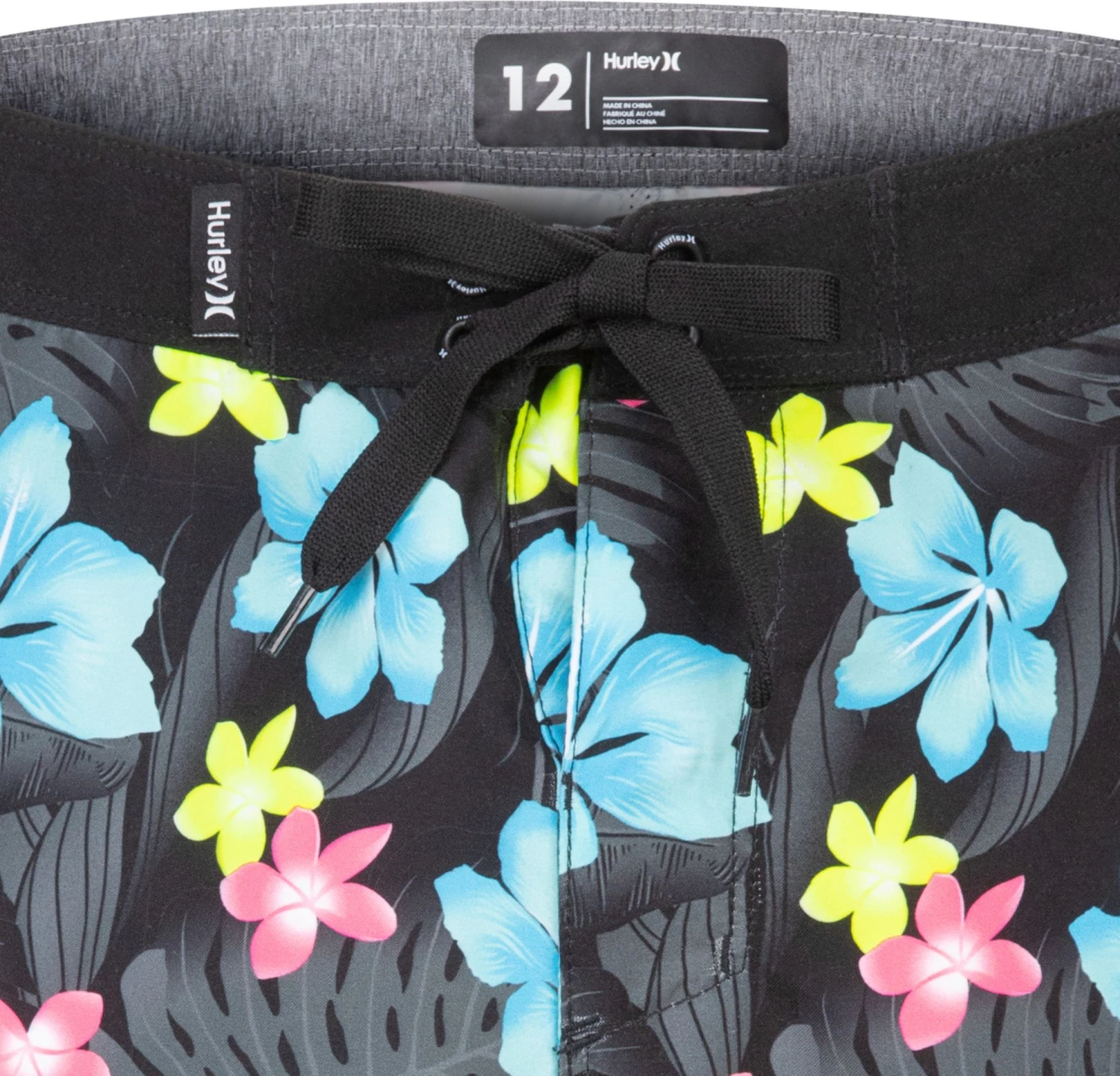 Hurley Boys' Floral Board Shorts For Boys' Black 7 Hurley Boys' Floral Board Shorts For Boys' Black - Image 5