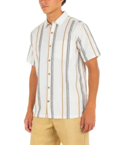 Hurley Men's Rincon Linen T-Shirt For Men White -Deals The Tropi Trend Store unnamed file 406