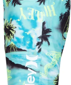 Hurley Boys Waikiki Doodle Boardshorts For Boys' Aurora Green -Deals The Tropi Trend Store unnamed file 424