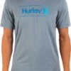 Hurley Men's Gradiation Hybrid Short Sleeve T-Shirt For Men White