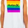 Hurley Men's Pride Square Tank Top For Men White -Deals The Tropi Trend Store unnamed file 437