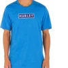 Hurley Men's Box Solid Short Sleeve T-Shirt For Men Obsidian