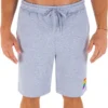 Hurley Men's Pride Square Fleece Shorts For Men Heather Grey 2 Hurley Men's Pride Square Fleece Shorts For Men Heather Grey -Deals The Tropi Trend Store unnamed file 452