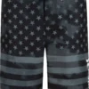 Hurley Boys' Independence 16" Board Shorts For Boys' Black
