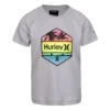 Hurley Boy's Hex UPF Rashguard For Boys' Grey Heather