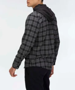 Hurley Men's Crowley Washed Hooded Top For Men Black -Deals The Tropi Trend Store unnamed file 476