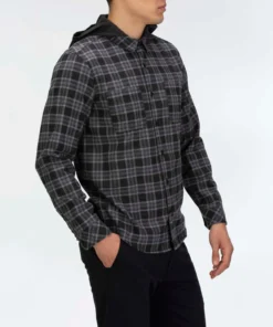 Hurley Men's Crowley Washed Hooded Top For Men Black -Deals The Tropi Trend Store unnamed file 477