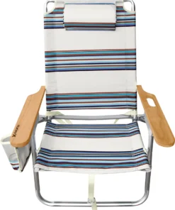 Hurley Mid-Height Wood Arm Beach Chair For Unisex Bronzed Blue -Deals The Tropi Trend Store unnamed file 496