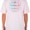 Hurley Men's Linear Strike Graphic T-Shirt For Men Pink Foam -Deals The Tropi Trend Store unnamed file 514
