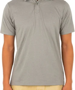 Hurley Men's H2O-Dri Ace Short Sleeve Polo For Men Light Army