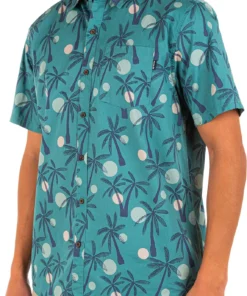 Hurley Men's Organic Wedge Short Sleeve Shirt For Men Bicoastal -Deals The Tropi Trend Store unnamed file 523