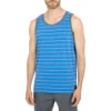 Hurley Men's Balboa Stripe Tank Top For Men Signal Blue