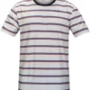 Hurley Men's Serape Stripe Short Sleeve Shirt For Men White