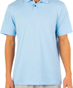 Hurley Men's DRI Ace Short Sleeve Polo For Men Tropical Twist