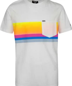Hurley Boys' Pacific Grove Graphic T-Shirt For Boys' White