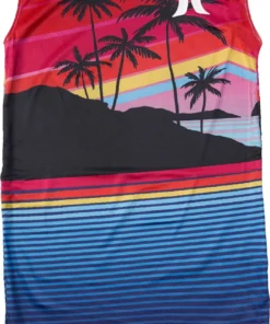 Hurley Men's One And Only Print Gaiter For Women Bright Crimson