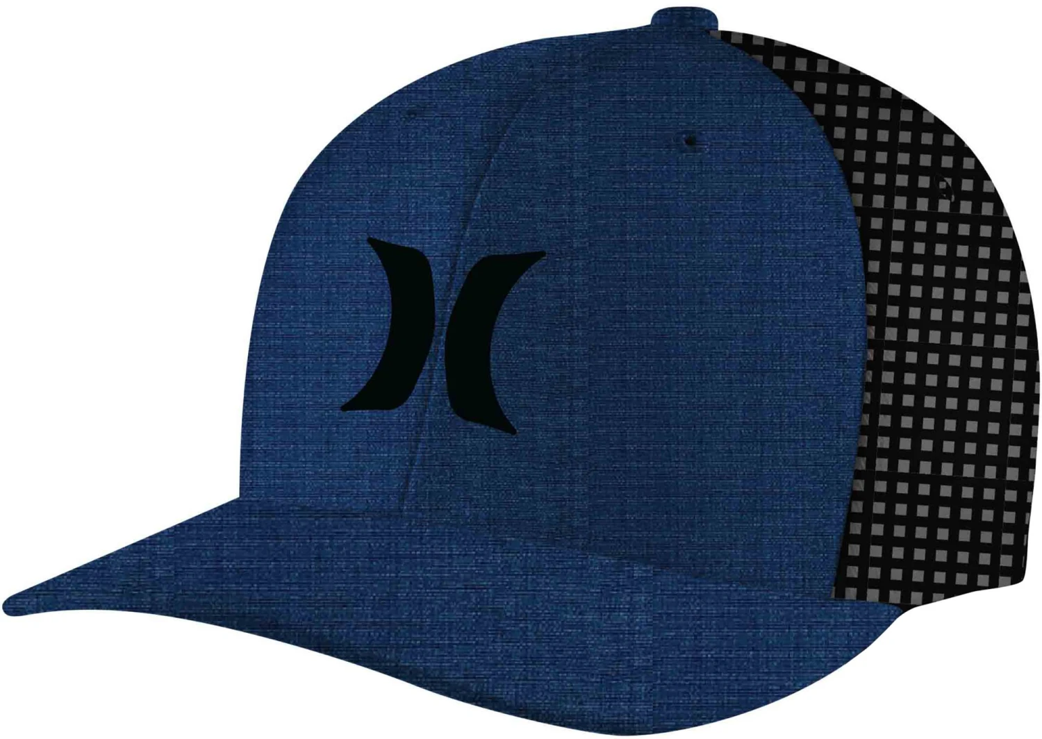 Hurley Men's Icon Textures Trucker Hat For Men Obsidian 3 Hurley Men's Icon Textures Trucker Hat For Men Obsidian