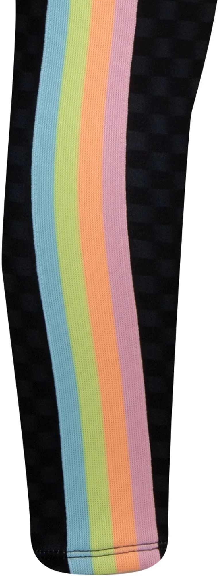 Hurley Girls' Check Print Active Leggings For Girls' Black 6 Hurley Girls' Check Print Active Leggings For Girls' Black - Image 4