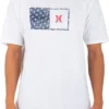 Hurley Men's Halfer Flag Short Sleeve T-Shirt For Men White 2 Hurley Men's Halfer Flag Short Sleeve T-Shirt For Men White -Deals The Tropi Trend Store unnamed file 612