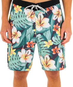 Hurley Men's Phantom Cabana 20" Board Shorts For Men Oil Grey