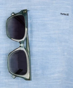 Hurley Men's One & Only Stretch Short Sleeve Shirt For Men Blue Oxford 11 Hurley Men's One & Only Stretch Short Sleeve Shirt For Men Blue Oxford -Deals The Tropi Trend Store unnamed file 667