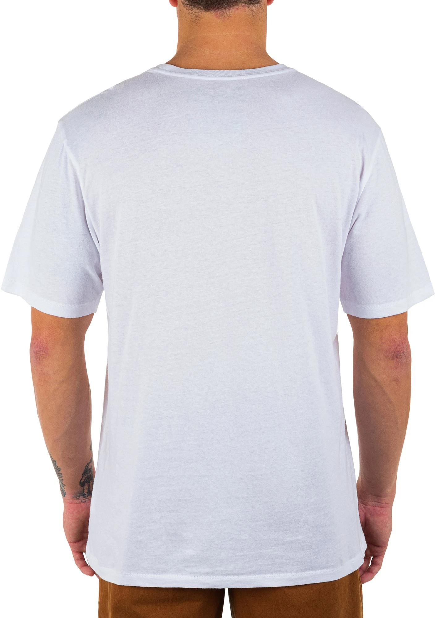 Hurley Men's OAO Pride Staple Graphic T-Shirt For Men White 4 Hurley Men's OAO Pride Staple Graphic T-Shirt For Men White - Image 2