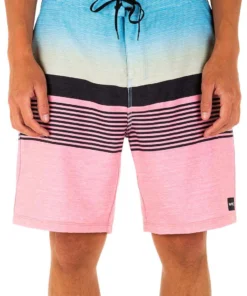 Hurley Men's Boca Barranca 20" Board Shorts For Men Sunset Pulse