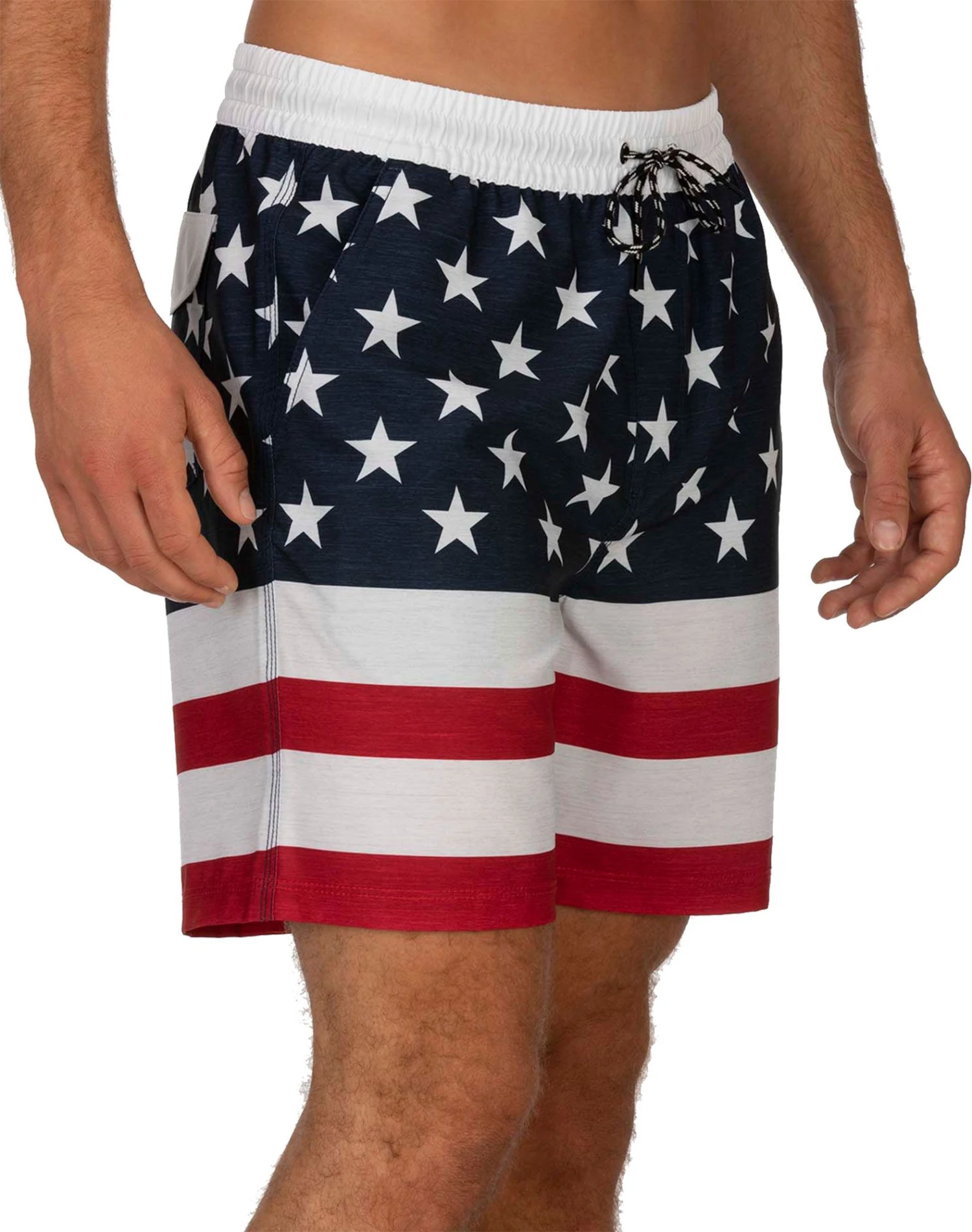 Hurley Men's Patriot Volley 18" Board Shorts For Men Gym Red 6 Hurley Men's Patriot Volley 18" Board Shorts For Men Gym Red - Image 4