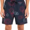 Hurley Men's Fireworks 17" Volley Swim Trunks For Men Gym Red