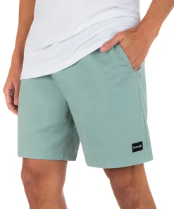 Hurley Men's Pleasure Point 18" Volley Walkshorts For Men Khaki -Deals The Tropi Trend Store unnamed file 751