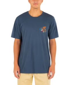 Hurley Men's Everyday Washed Freedom Riders T-Shirt For Men Black