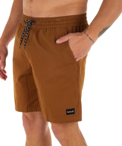 Hurley Men's Pleasure Point 18" Volley Shorts For Men Light Bone -Deals The Tropi Trend Store unnamed file 790