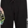 Hurley Boy's Watercolor Reveal Shark Board Shorts For Boys' Black